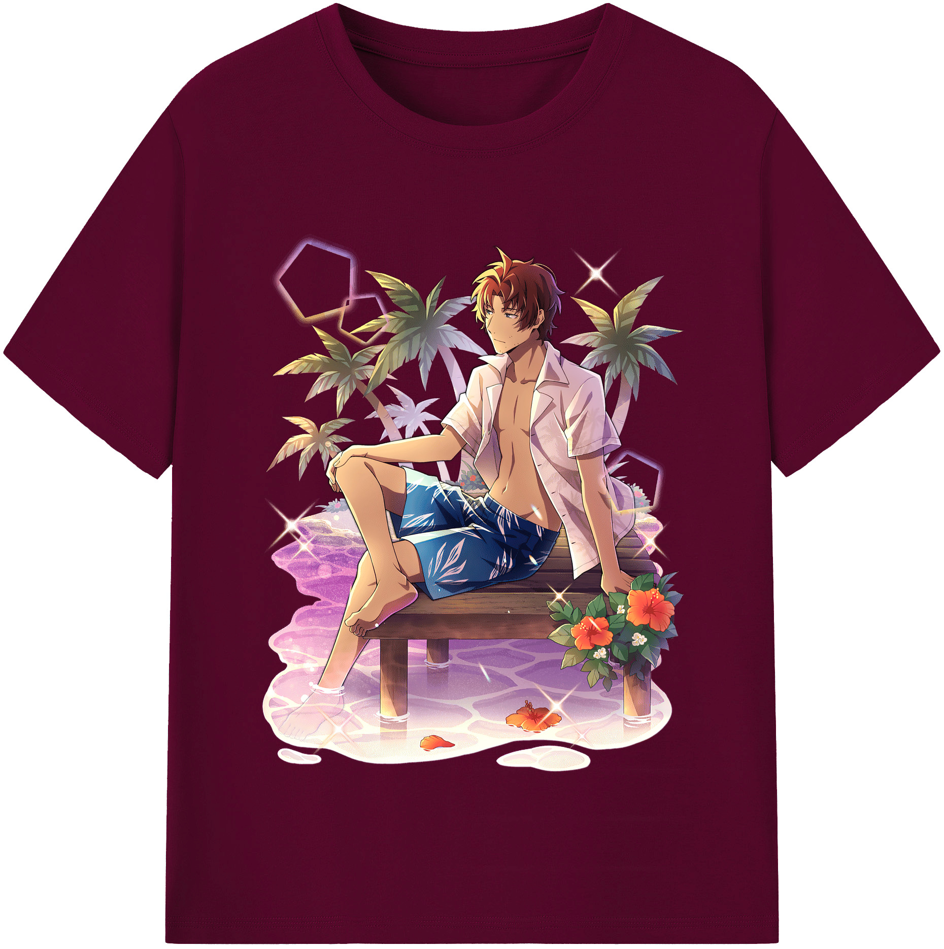 （画像用） 文豪ストレイドッグス Bungo Stray Dogs レディースカジュアルプリントTシャツ（綿100％）